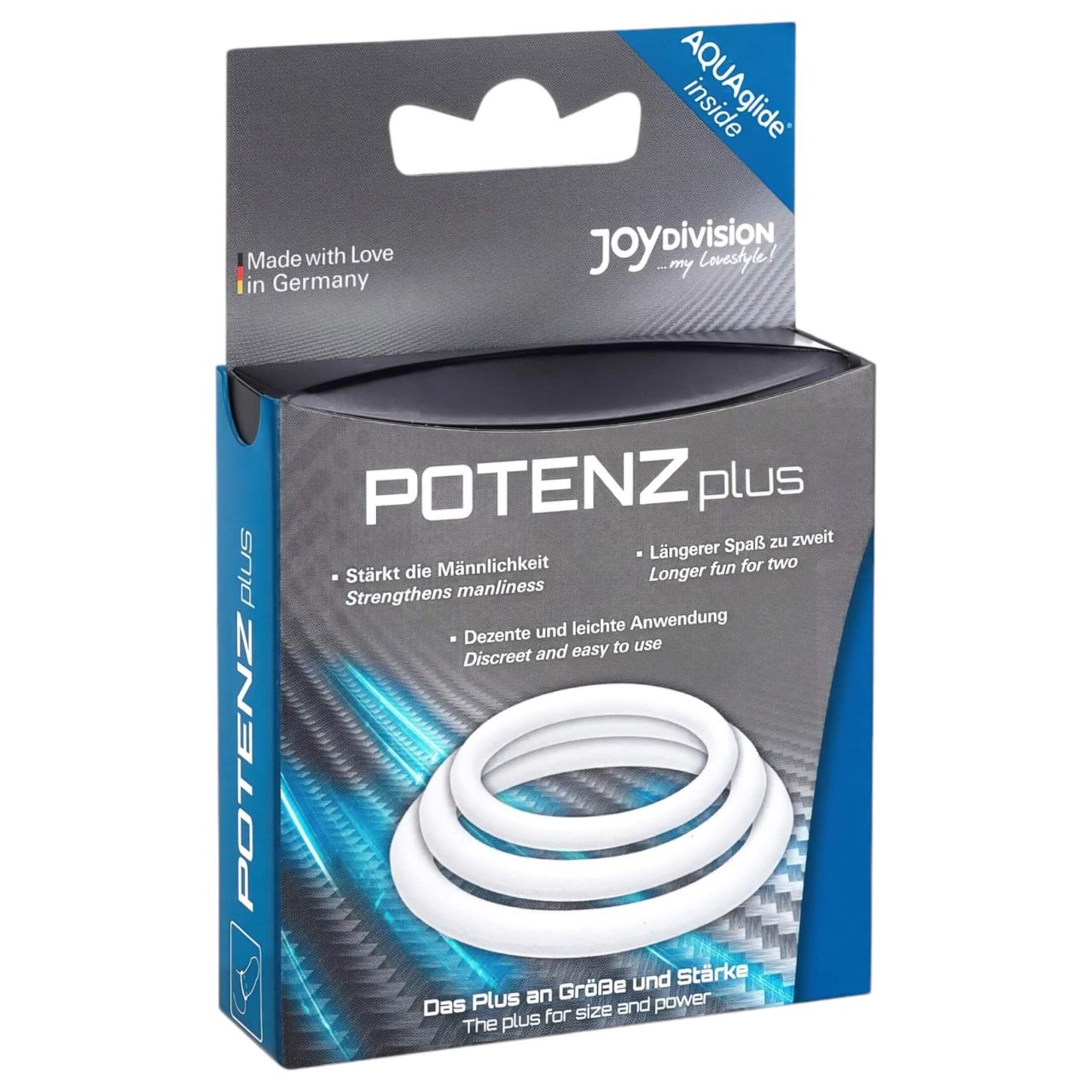 POTENZplus péniszgyűrű - szett (3db) POTENZplus péniszgyűrű - szett (3db)