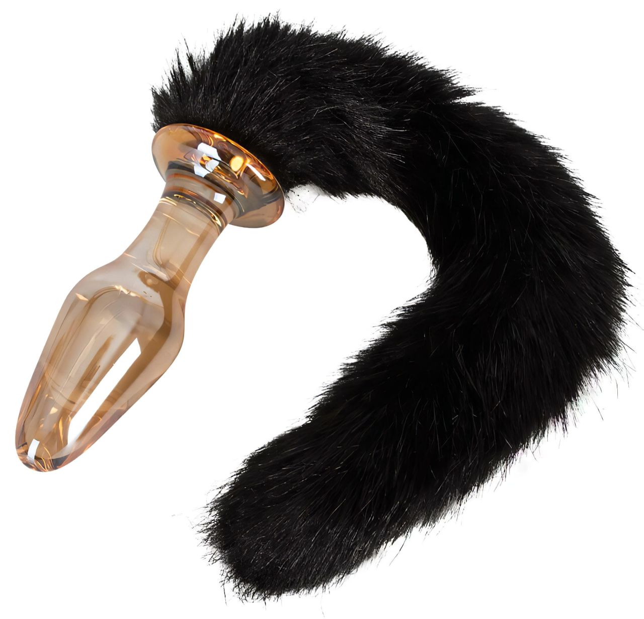 You2Toys - Üveg anál plug cicafarokkal You2Toys - Üveg anál plug cicafarokkal