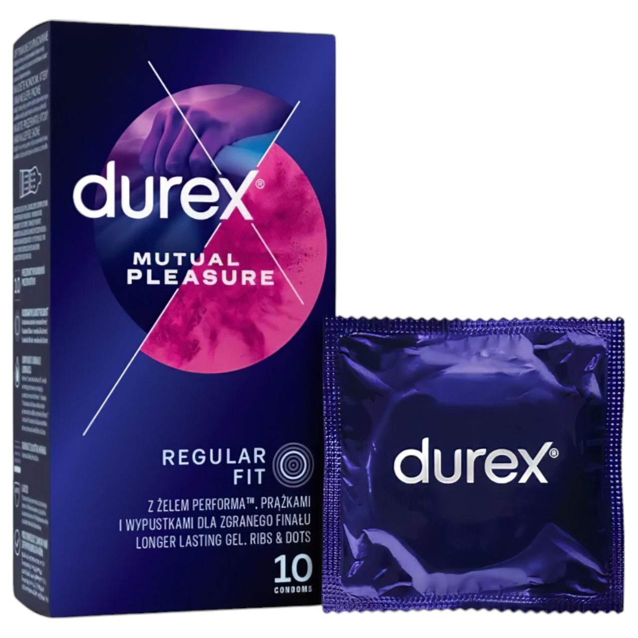 Durex Mutual Pleasure - késleltető óvszer (10db) Durex Mutual Pleasure - késleltető óvszer (10db)