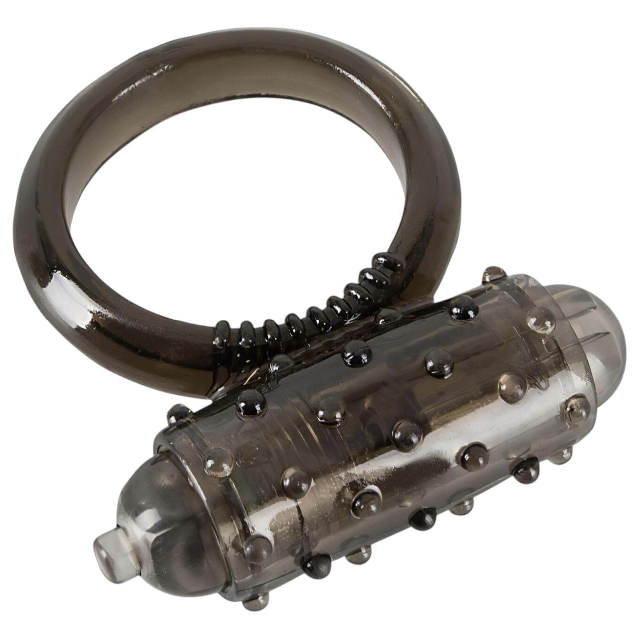 You2Toys - szilikon vibrációs péniszgyűrű - fekete You2Toys - szilikon vibrációs péniszgyűrű - fekete