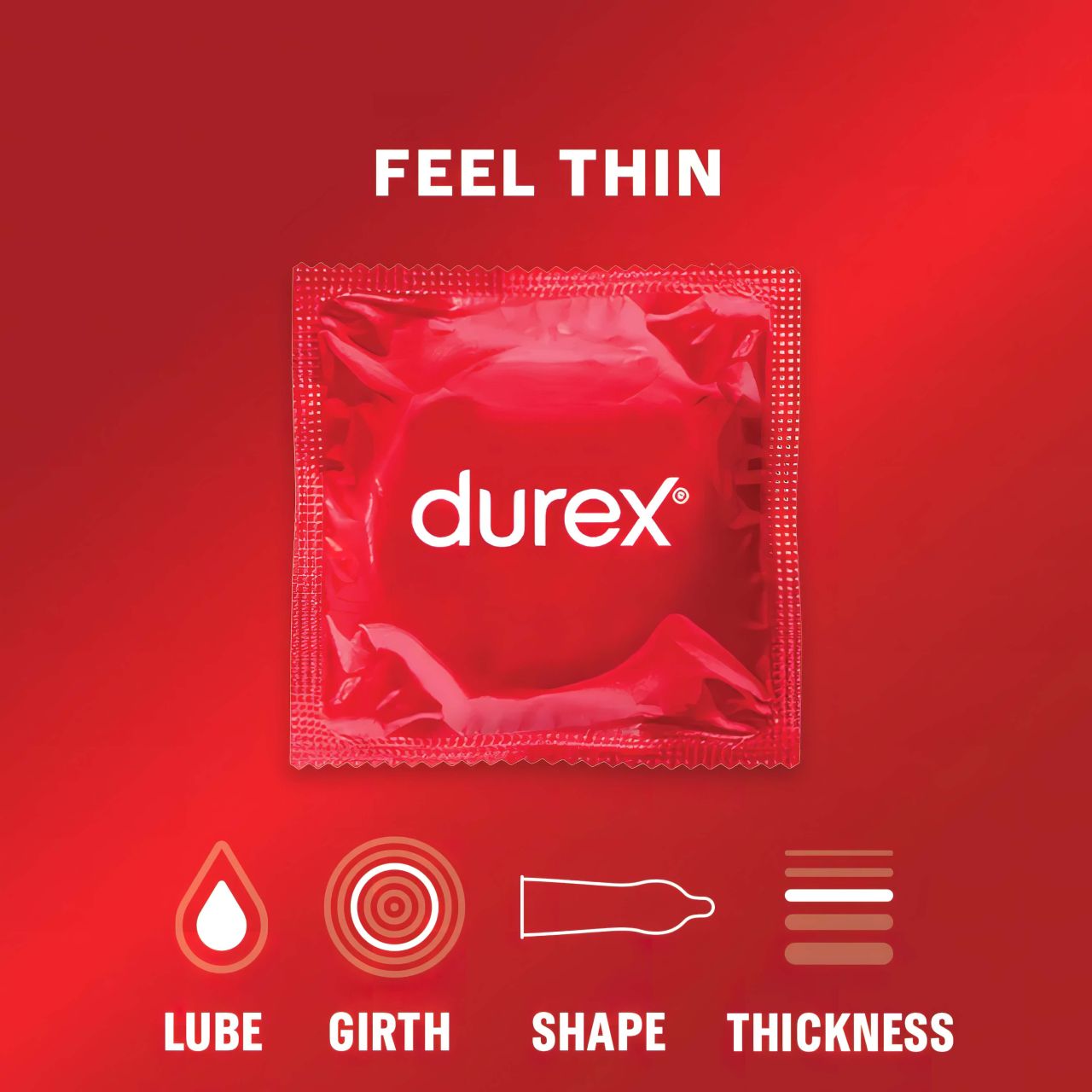 Durex Feel Thin - élethű érzés óvszer (3db) Durex Feel Thin - élethű érzés óvszer (3db)
