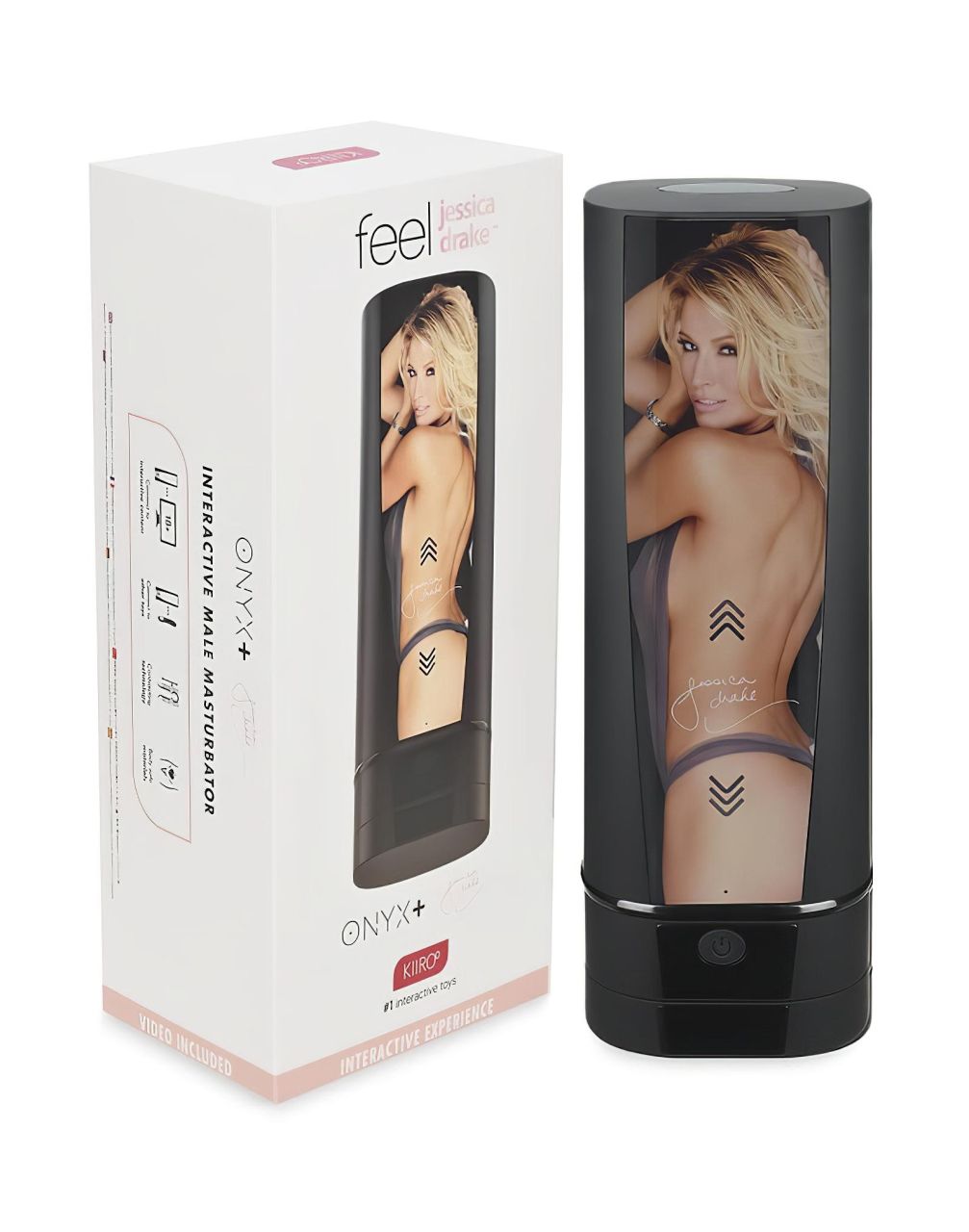 Kiiroo Onyx+ Jessica Drake - interaktív maszturbátor (fekete) Kiiroo Onyx+ Jessica Drake - interaktív maszturbátor (fekete)