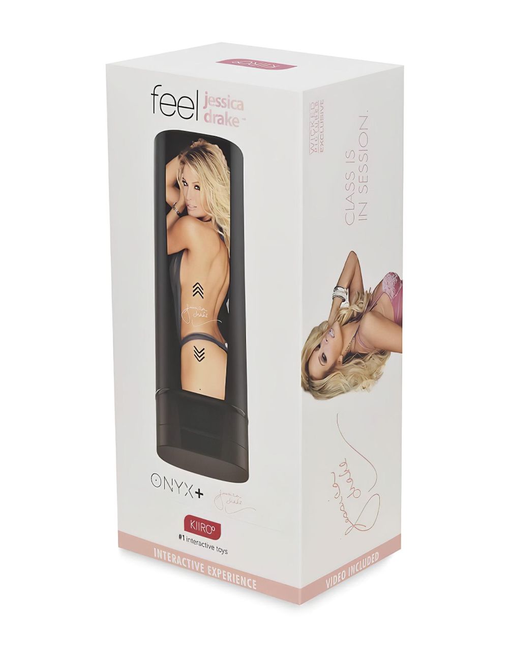 Kiiroo Onyx+ Jessica Drake - interaktív maszturbátor (fekete) Kiiroo Onyx+ Jessica Drake - interaktív maszturbátor (fekete)