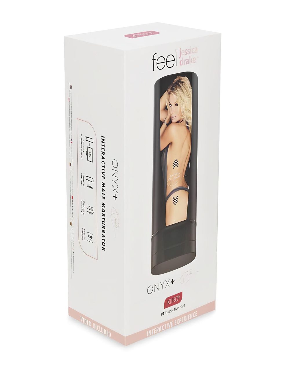 Kiiroo Onyx+ Jessica Drake - interaktív maszturbátor (fekete) Kiiroo Onyx+ Jessica Drake - interaktív maszturbátor (fekete)