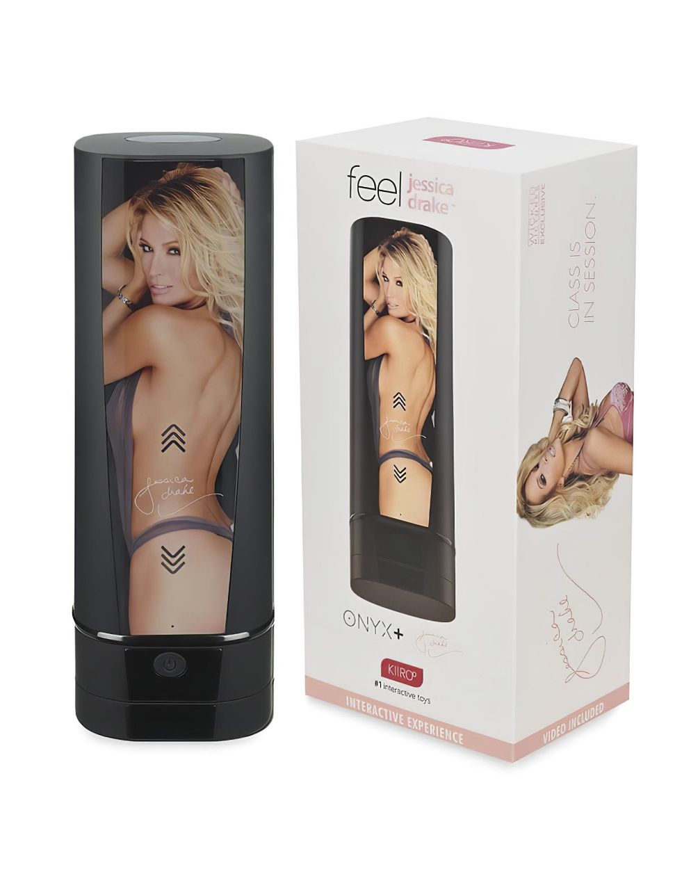 Kiiroo Onyx+ Jessica Drake - interaktív maszturbátor (fekete) Kiiroo Onyx+ Jessica Drake - interaktív maszturbátor (fekete)