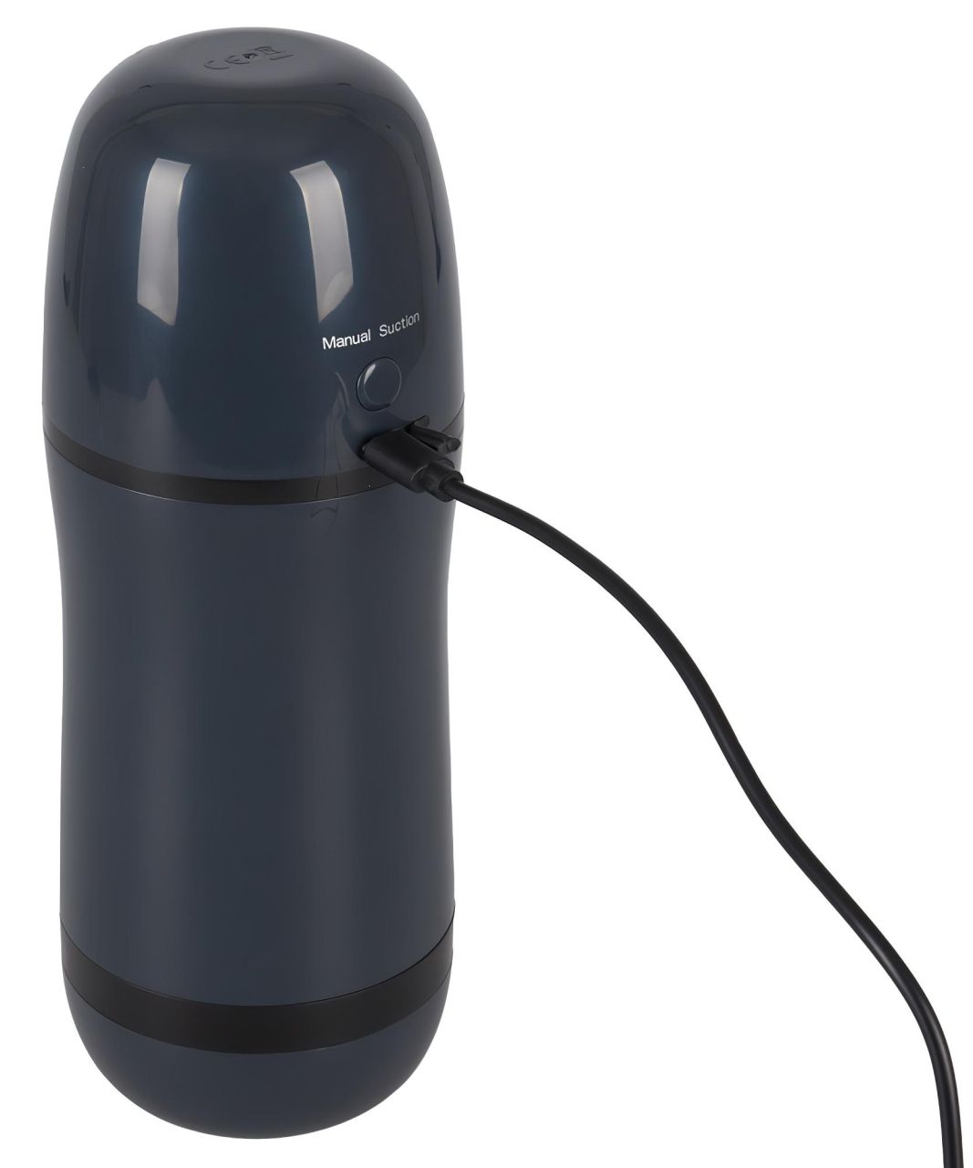 Rebel - 2in1 szívó, vibráló maszturbátor (fekete) Rebel - 2in1 szívó, vibráló maszturbátor (fekete)