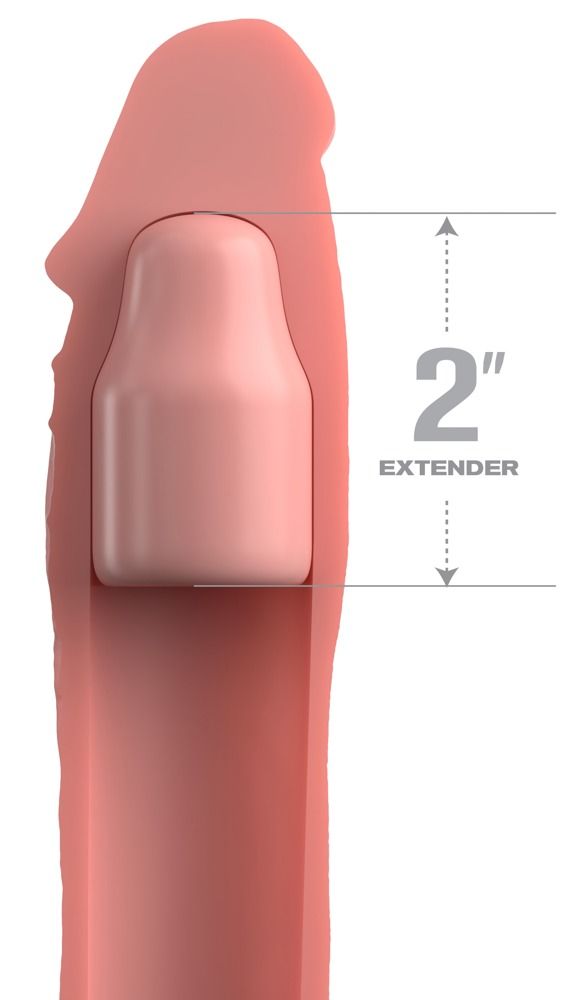 X-TENSION Elite 2 - méretre vágható péniszköpeny (natúr)