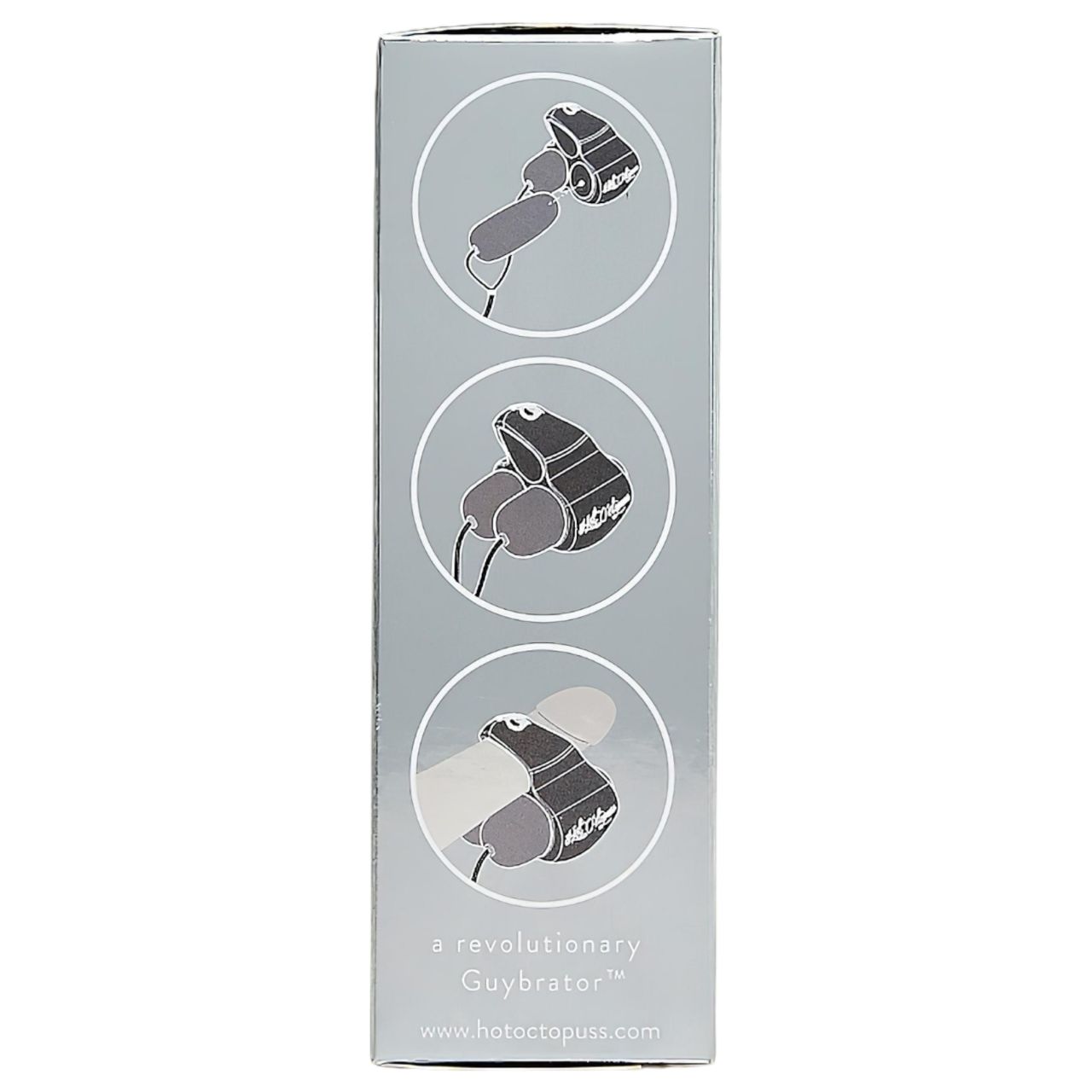 HOT Octopuss JETT - 2 motoros makkvibrátor (fekete) HOT Octopuss JETT - 2 motoros makkvibrátor (fekete)