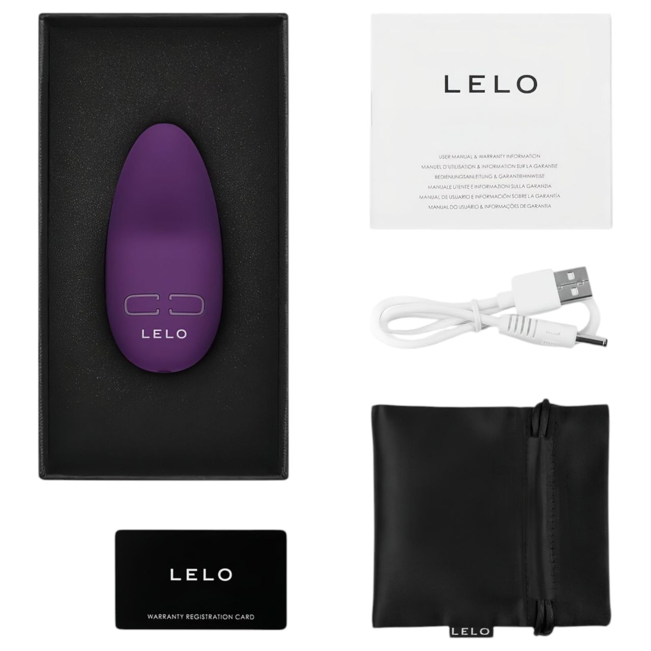 LELO Lily 3 - akkus, vízálló csikló vibrátor (sötét lila) LELO Lily 3 - akkus, vízálló csikló vibrátor (sötét lila)