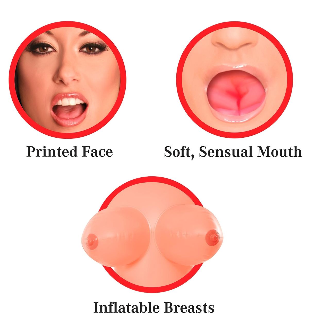 Pipedream Brooke Le Hook - életnagyságú guminő Pipedream Brooke Le Hook - életnagyságú guminő