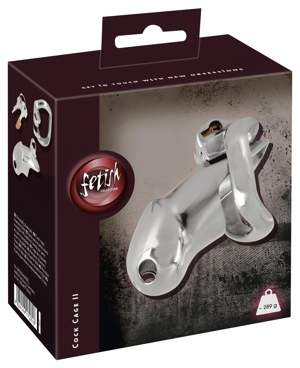 Fetish - fém pénisz ketrec (ezüst) Fetish - fém pénisz ketrec (ezüst)