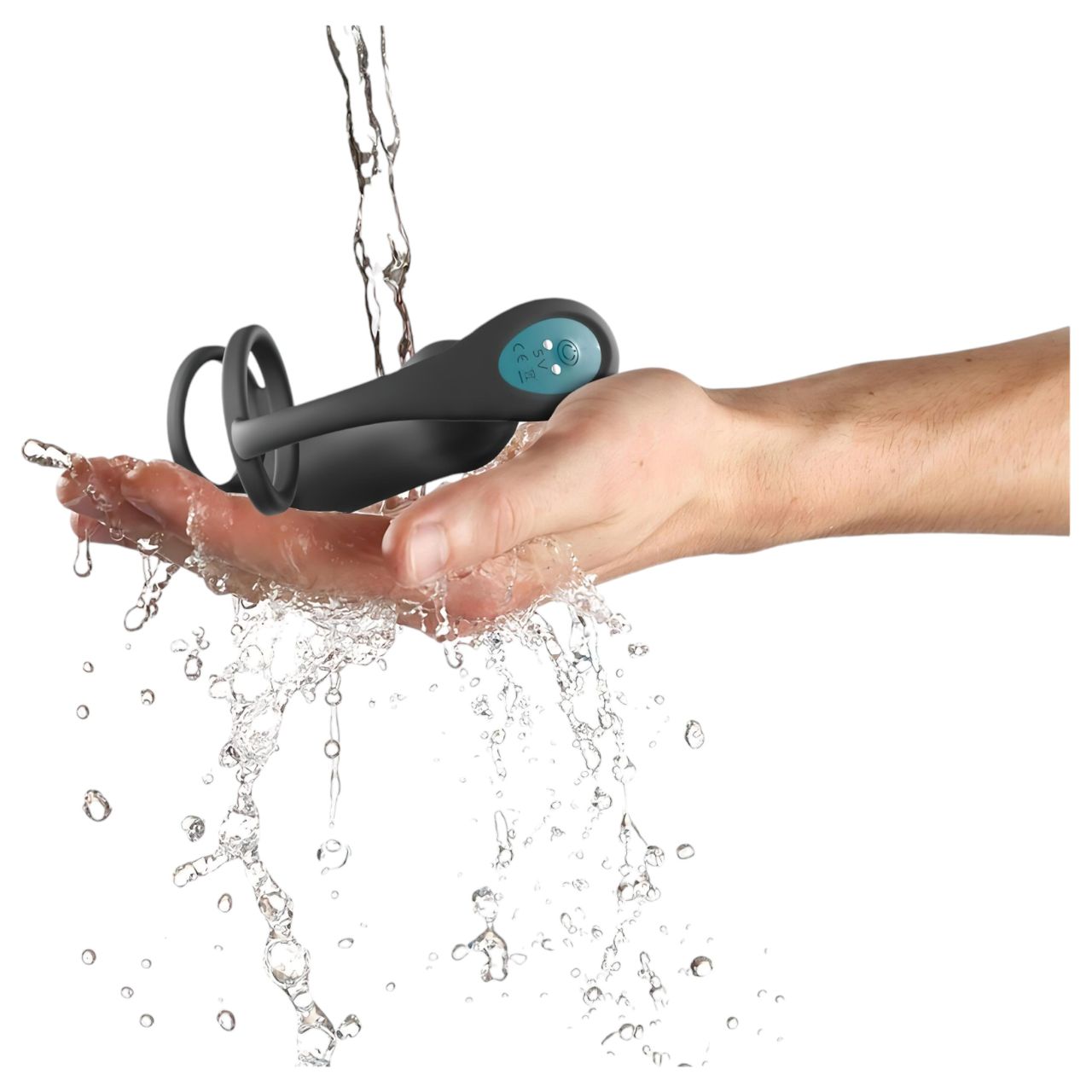 / Love to Love - prosztata vibrátor gyűrűvel (fekete) / Love to Love - prosztata vibrátor gyűrűvel (fekete)