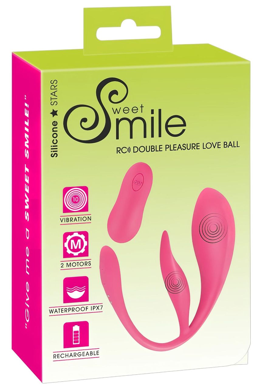 SMILE - akkus, rádiós vibrációs tojás (pink) SMILE - akkus, rádiós vibrációs tojás (pink)