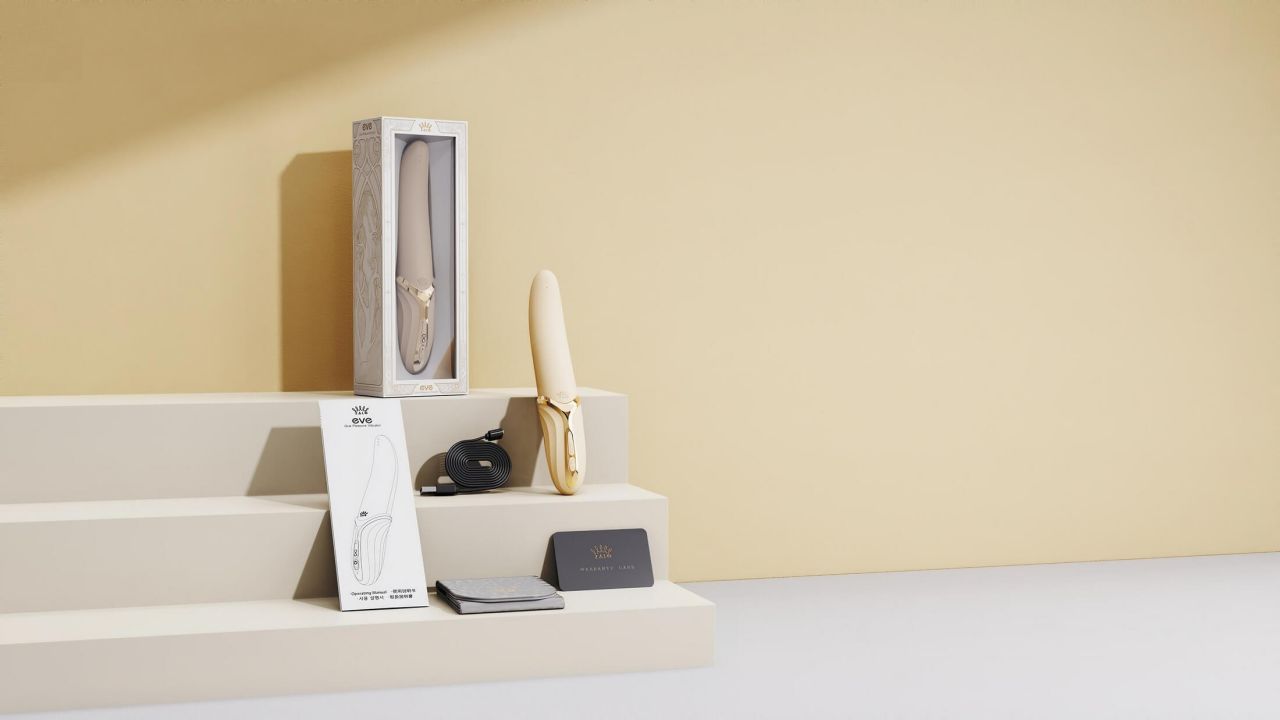 Zalo Eve - akkus, melegítő forgó vibrátor (fehér) Zalo Eve - akkus, melegítő forgó vibrátor (fehér)