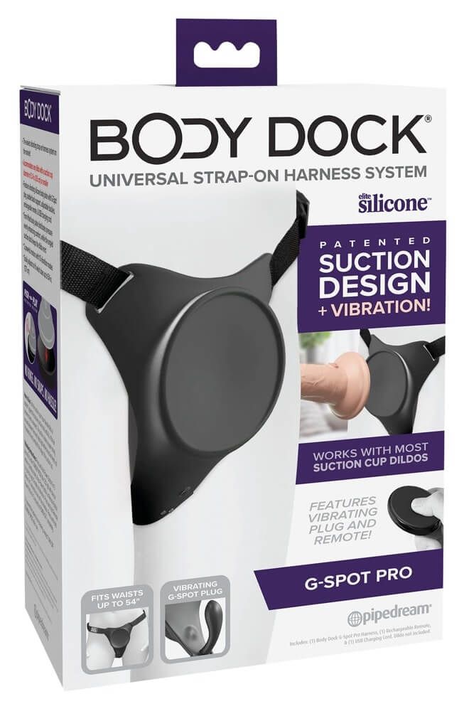 Body Dock G-pont Pro - akkus, rádiós felcsatolható alsó (fekete)