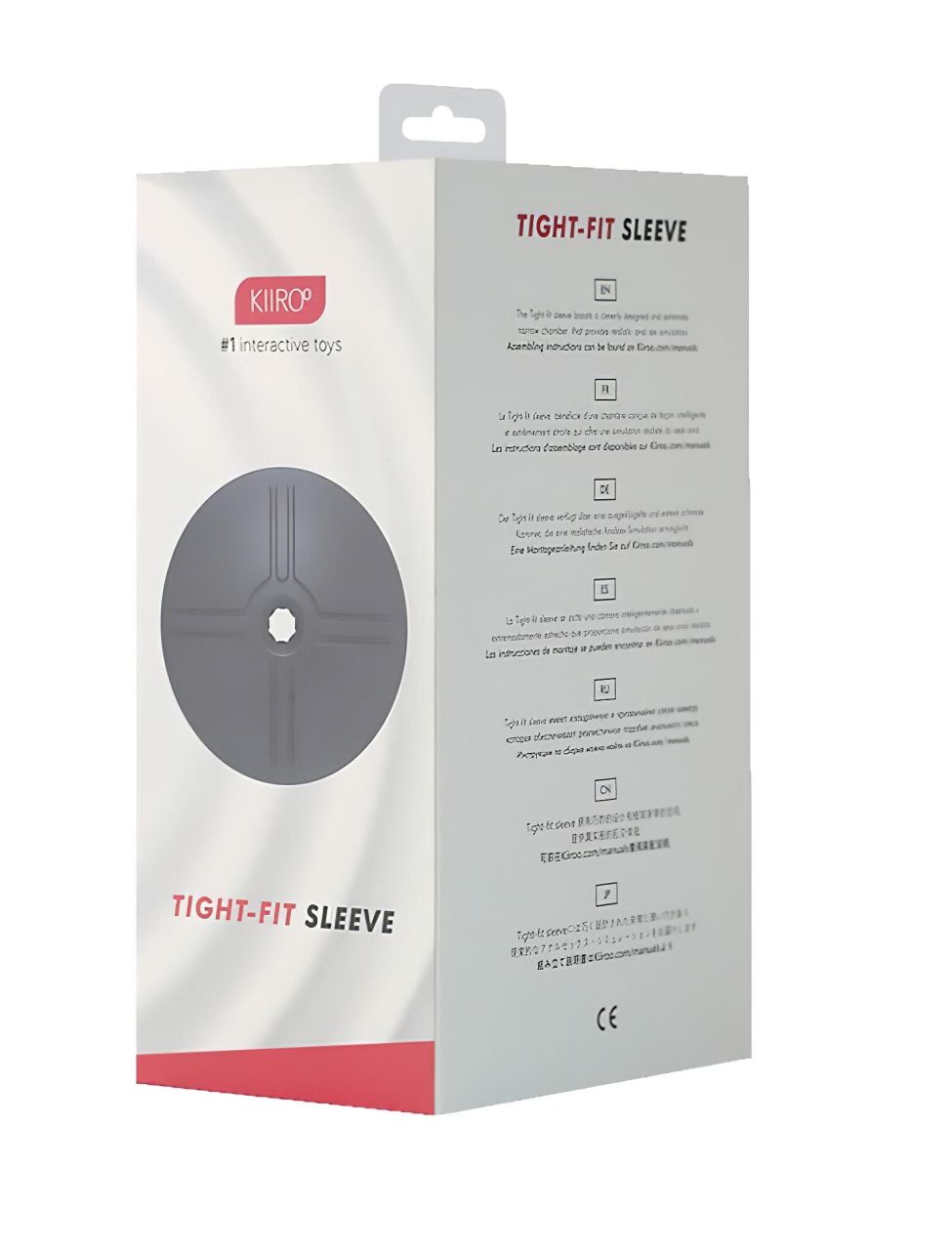 Kiiroo Titan Tight-Fit - maszturbátor betét (fekete) Kiiroo Titan Tight-Fit - maszturbátor betét (fekete)