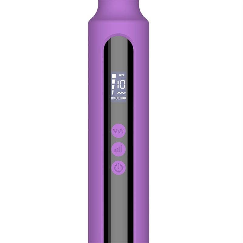 Engily Ross Aura - akkus, digitális masszírozó vibrátor (lila)