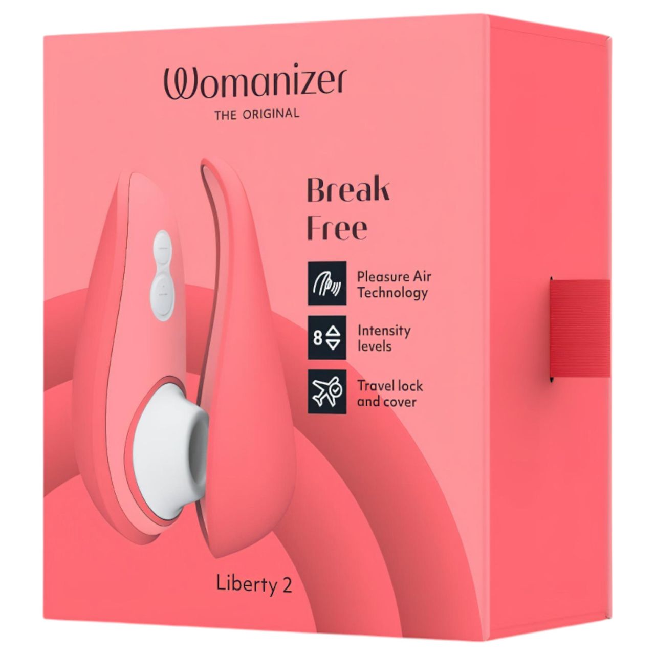 Womanizer Liberty 2 - akkus léghullámos csiklóizgató (pink) Womanizer Liberty 2 - akkus léghullámos csiklóizgató (pink)
