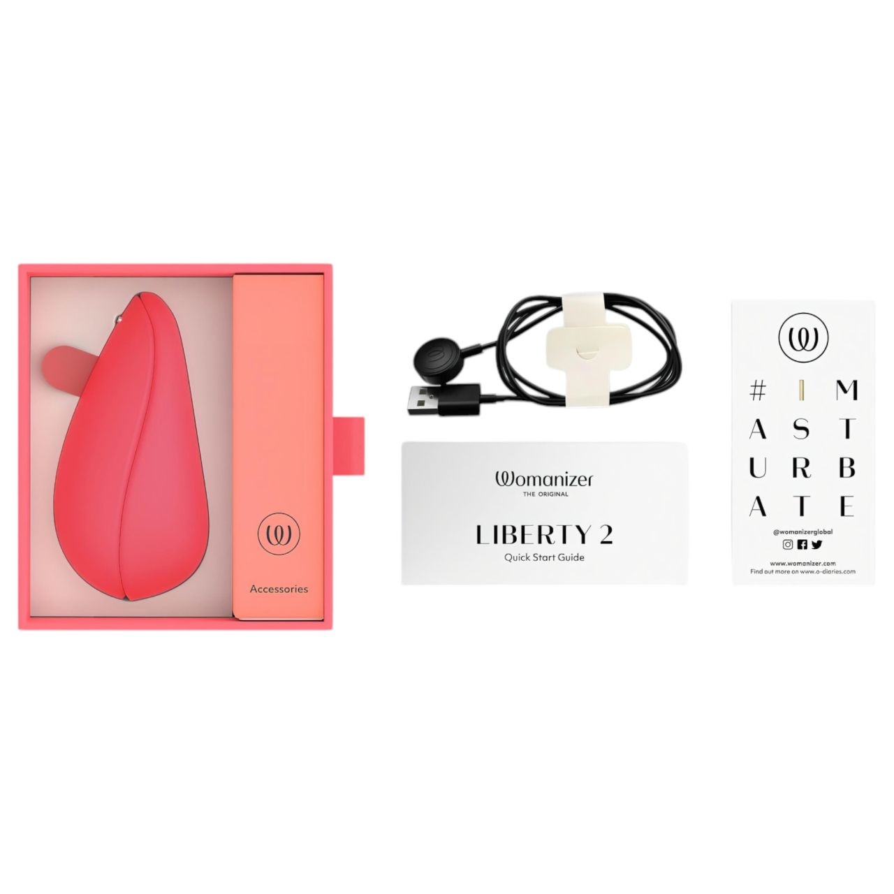 Womanizer Liberty 2 - akkus léghullámos csiklóizgató (pink) Womanizer Liberty 2 - akkus léghullámos csiklóizgató (pink)