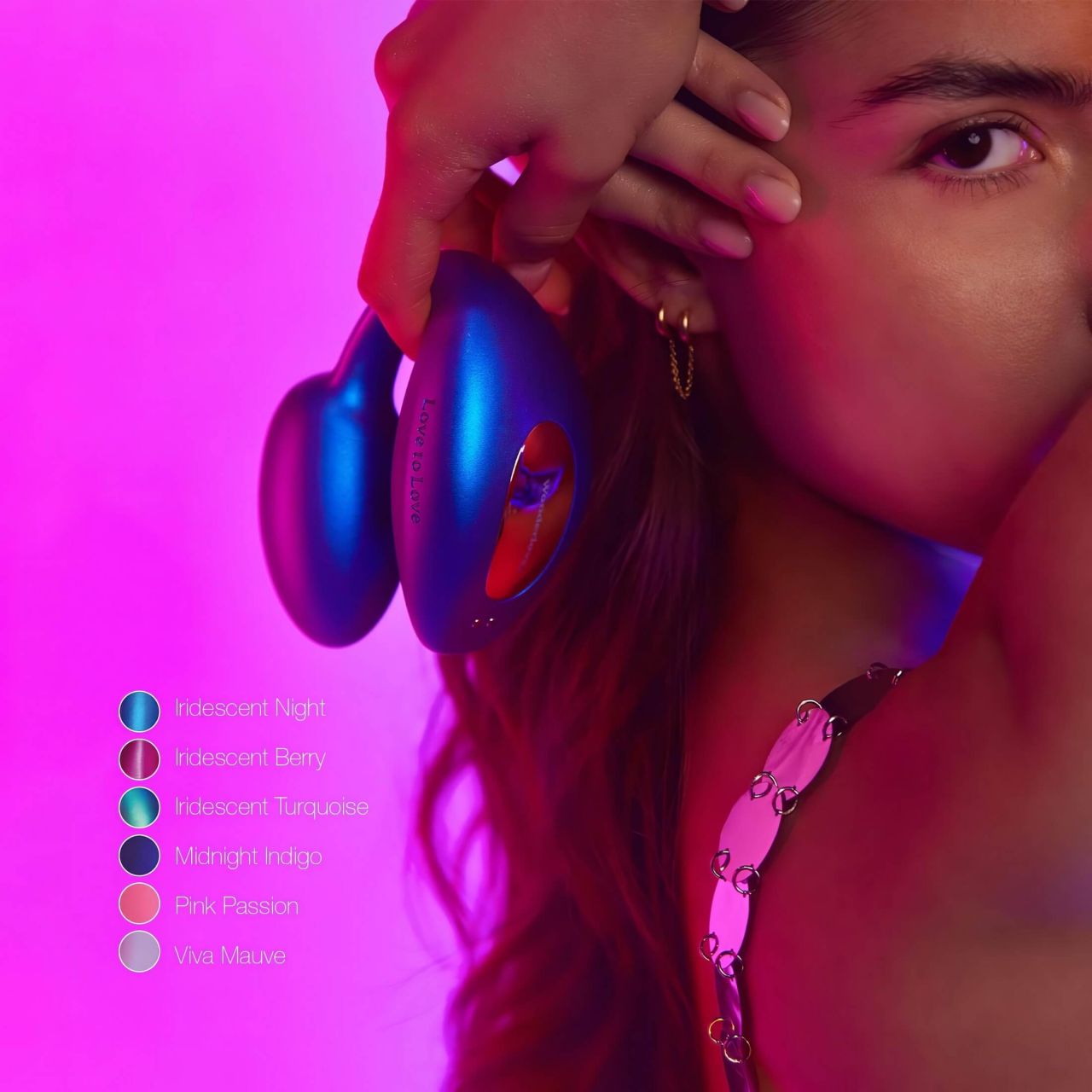 / Wonderlover - csiklóizgató G-pont vibrátor (metál lila) / Wonderlover - csiklóizgató G-pont vibrátor (metál lila)