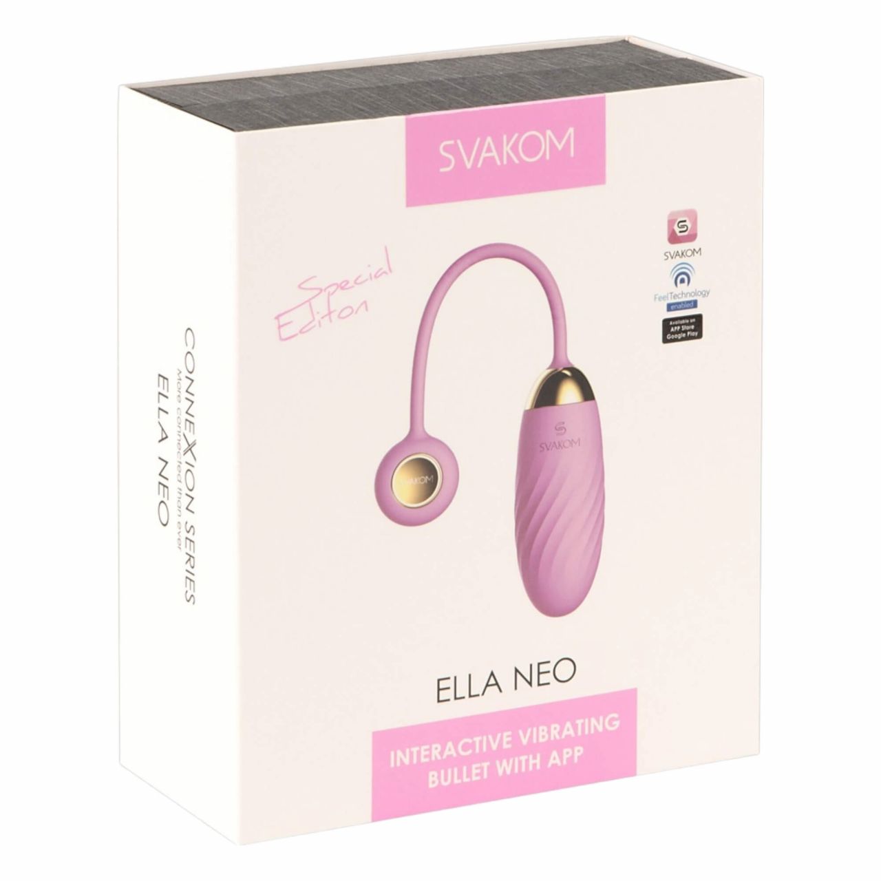 Svakom Ella Neo - okos vibrációs tojás (pink)