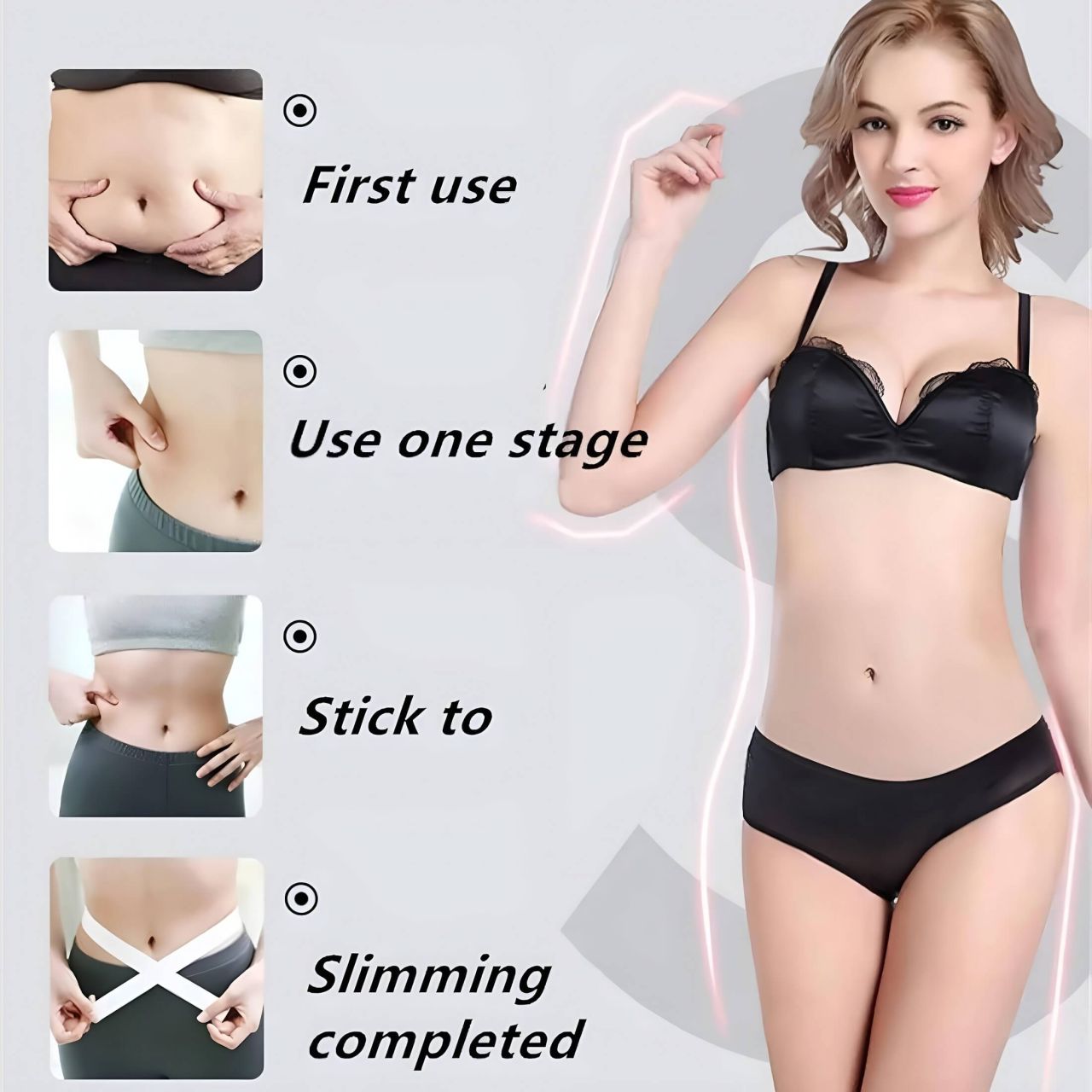 / EMS - akkus menstruációs masszírozó öv (fehér) / EMS - akkus menstruációs masszírozó öv (fehér)