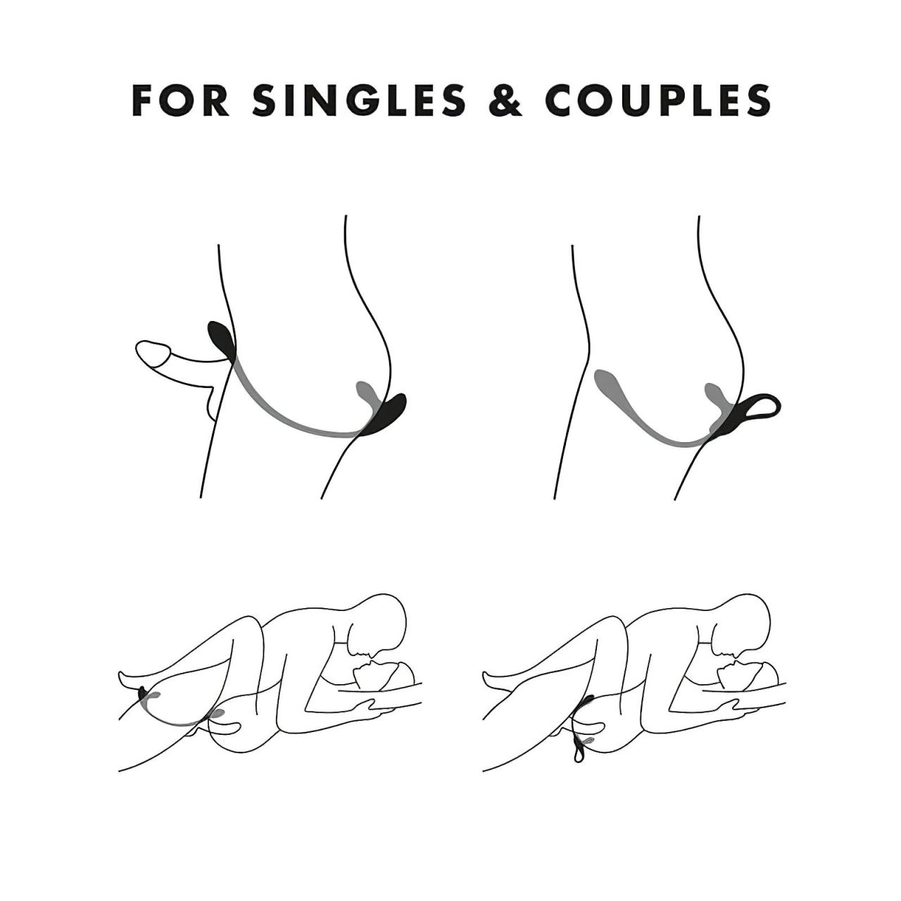 Satisfyer Plug & Play - akkus anál vibrátor és péniszgyűrű (kék) Satisfyer Plug & Play - akkus anál vibrátor és péniszgyűrű (kék)