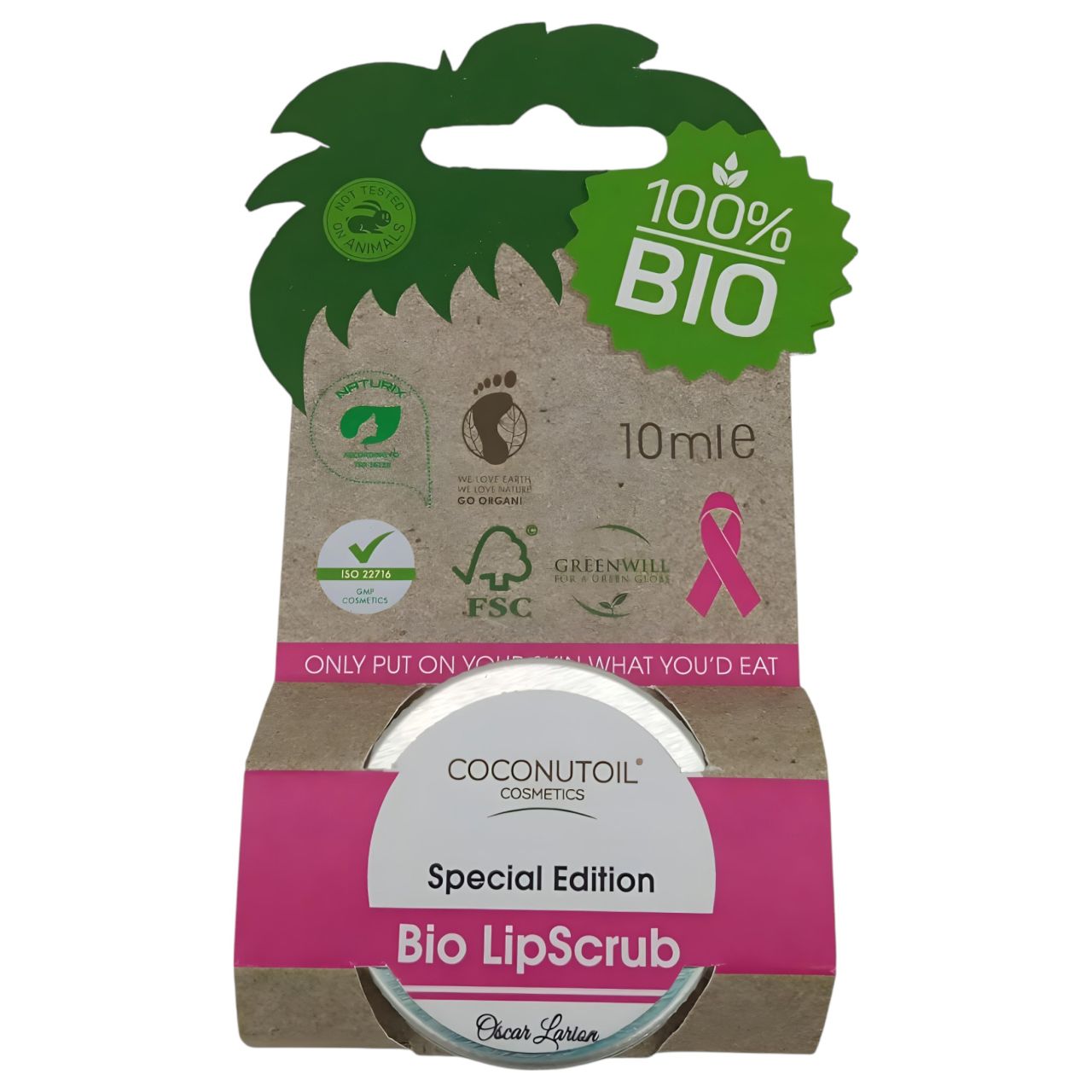 Coconutoil - Bio Ajakradír (10ml) Coconutoil - Bio Ajakradír (10ml)