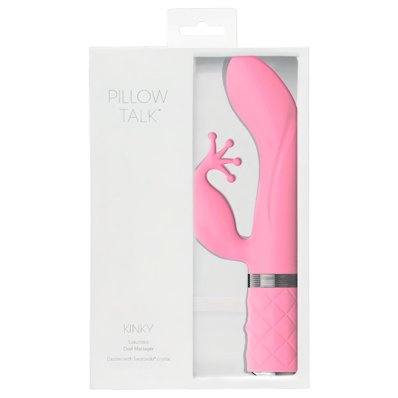 Pillow Talk Kinky - akkus, 2 motoros G-pont vibrátor (pink) Pillow Talk Kinky - akkus, 2 motoros G-pont vibrátor (pink)