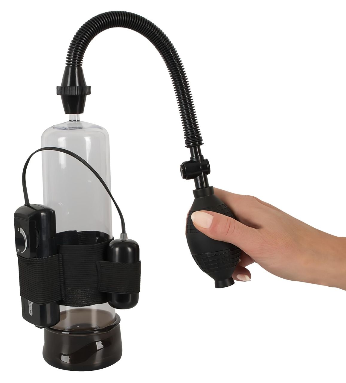 Péniszpumpa vibrációval Péniszpumpa vibrációval