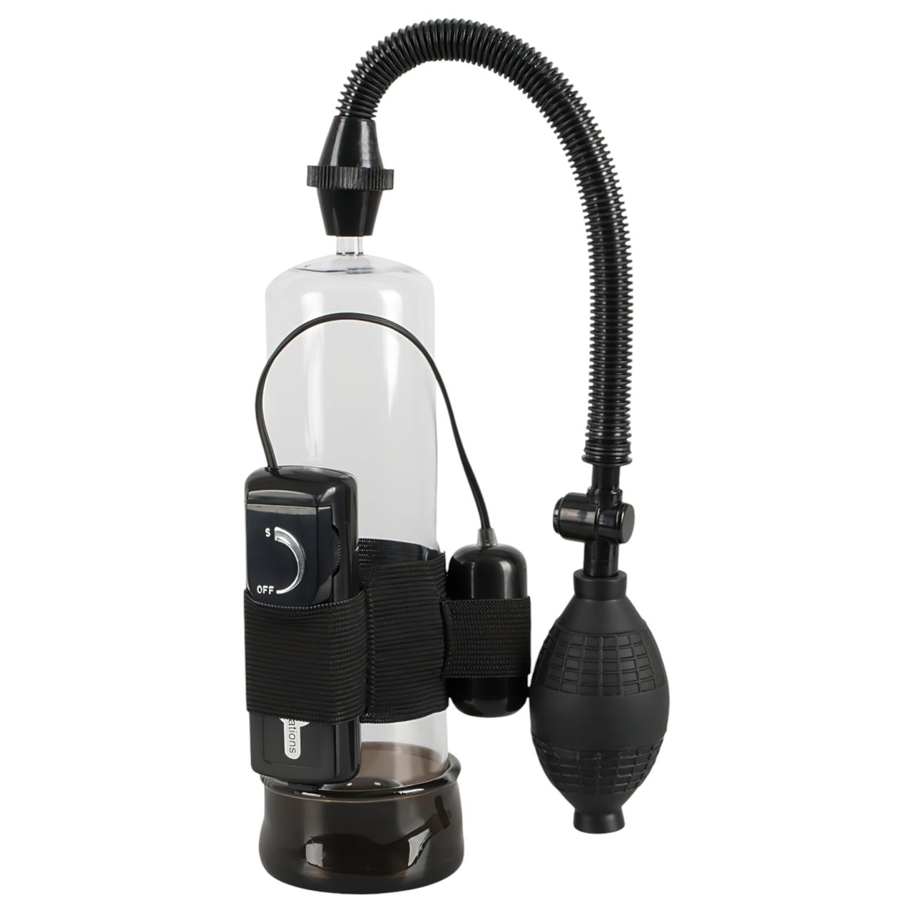 Péniszpumpa vibrációval Péniszpumpa vibrációval