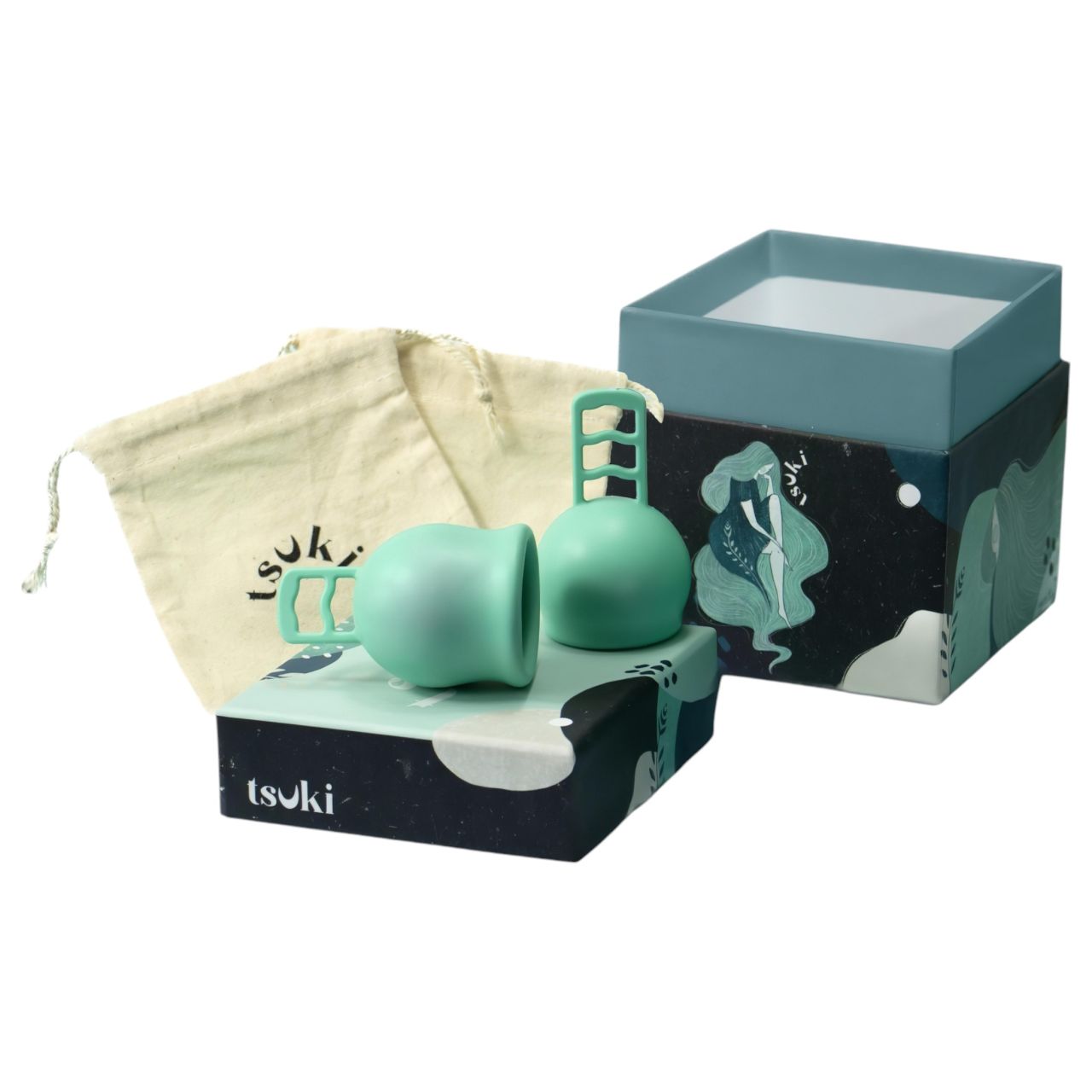 Tsuki Rhea α és β menstruációs kehely csomag Tsuki Rhea α és β menstruációs kehely csomag