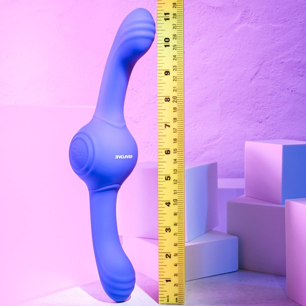 Evolved Our Gyro Vibe - akkus, rázó dupla vibrátor (lila) Evolved Our Gyro Vibe - akkus, rázó dupla vibrátor (lila)