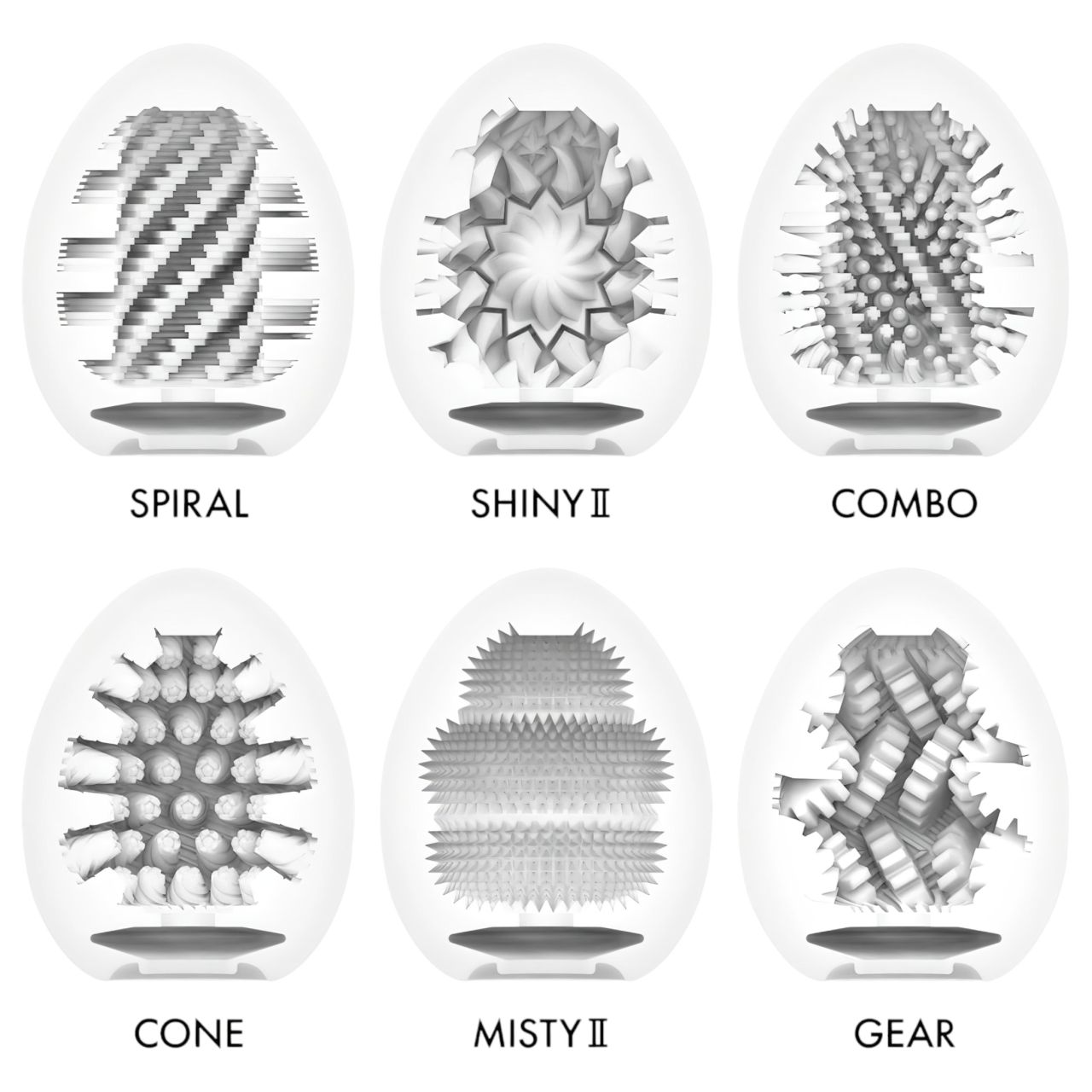 TENGA - Stronger tojás maszturbátor szett - 6db TENGA - Stronger tojás maszturbátor szett - 6db