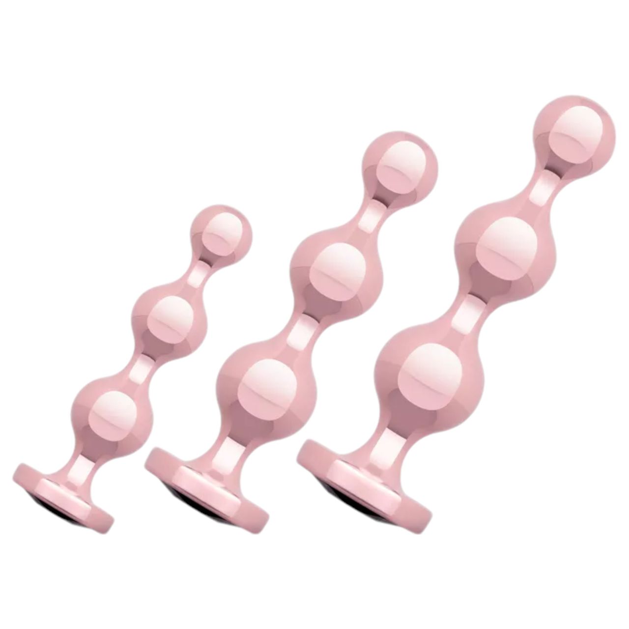 Rosy Gold - anál dildó szett (rózsaarany) Rosy Gold - anál dildó szett (rózsaarany)