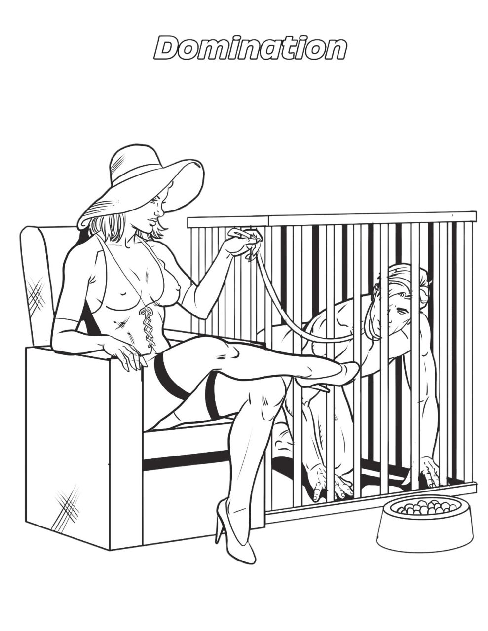 WoodRocket - A fétisek világa - felnőtt szex színező WoodRocket - A fétisek világa - felnőtt szex színező