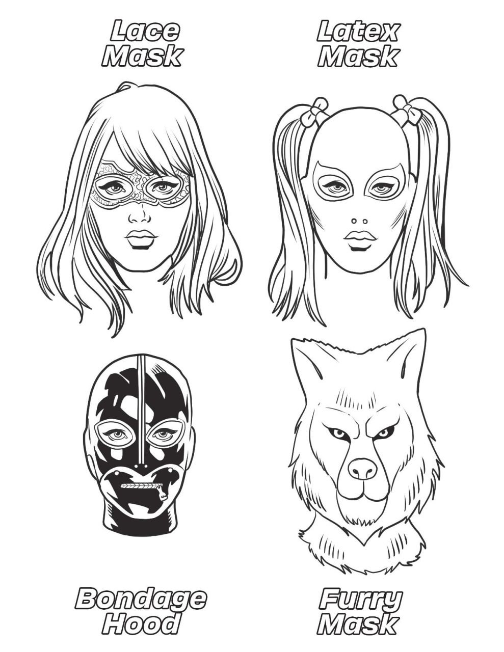 WoodRocket - A fétisek világa - felnőtt szex színező WoodRocket - A fétisek világa - felnőtt szex színező