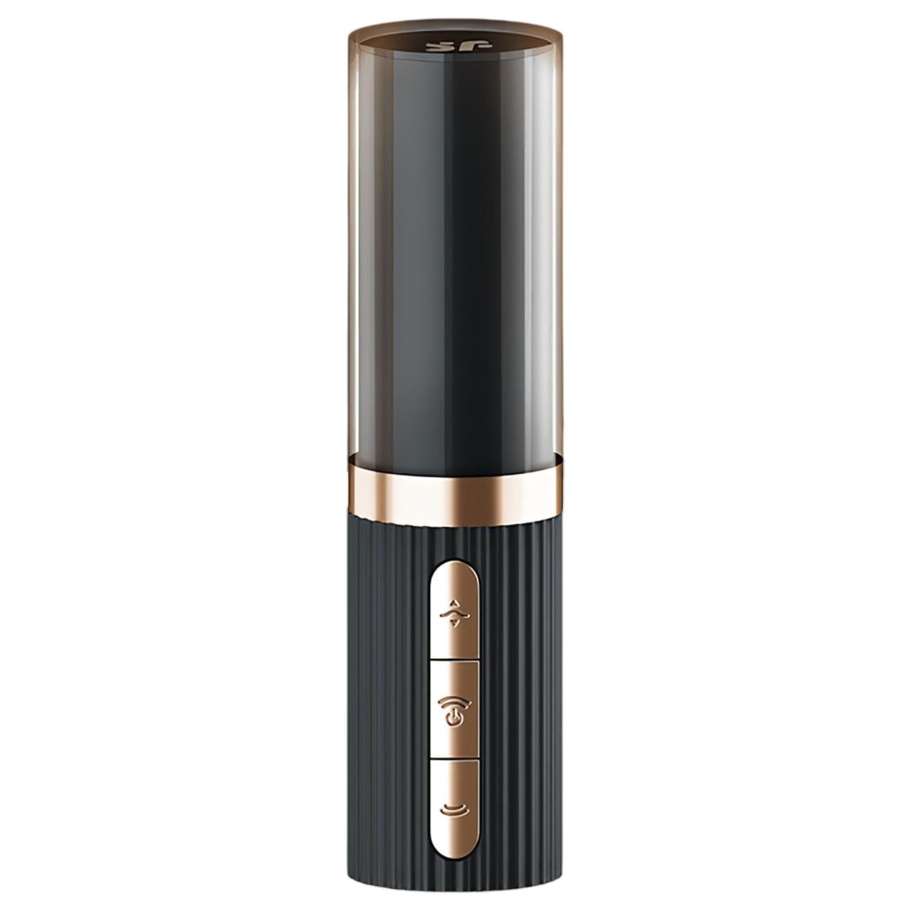 Satisfyer Deep Kiss - léghullámos rúzs vibrátor (fekete) Satisfyer Deep Kiss - léghullámos rúzs vibrátor (fekete)