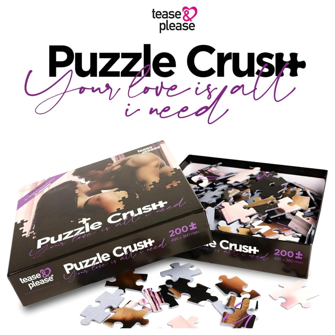 Tease&Please Chrush Your Love - erotikus puzzle (200db) Tease&Please Chrush Your Love - erotikus puzzle (200db)