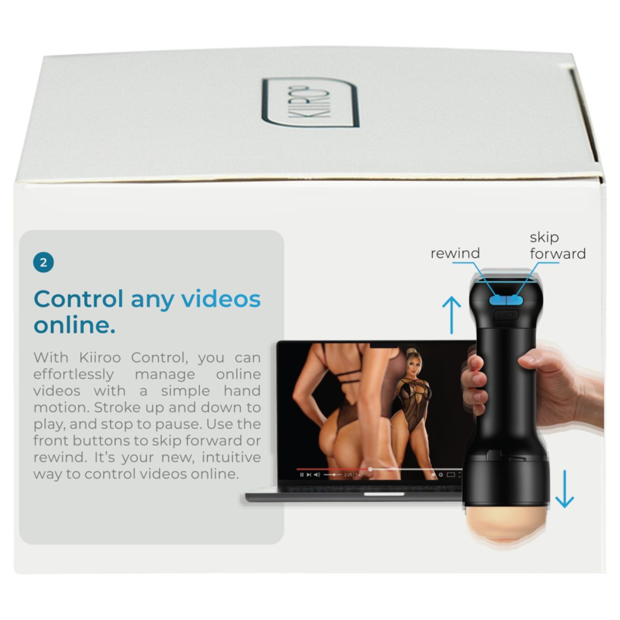 Kiiroo Control - vibrációs adapter (fekete) Kiiroo Control - vibrációs adapter (fekete)