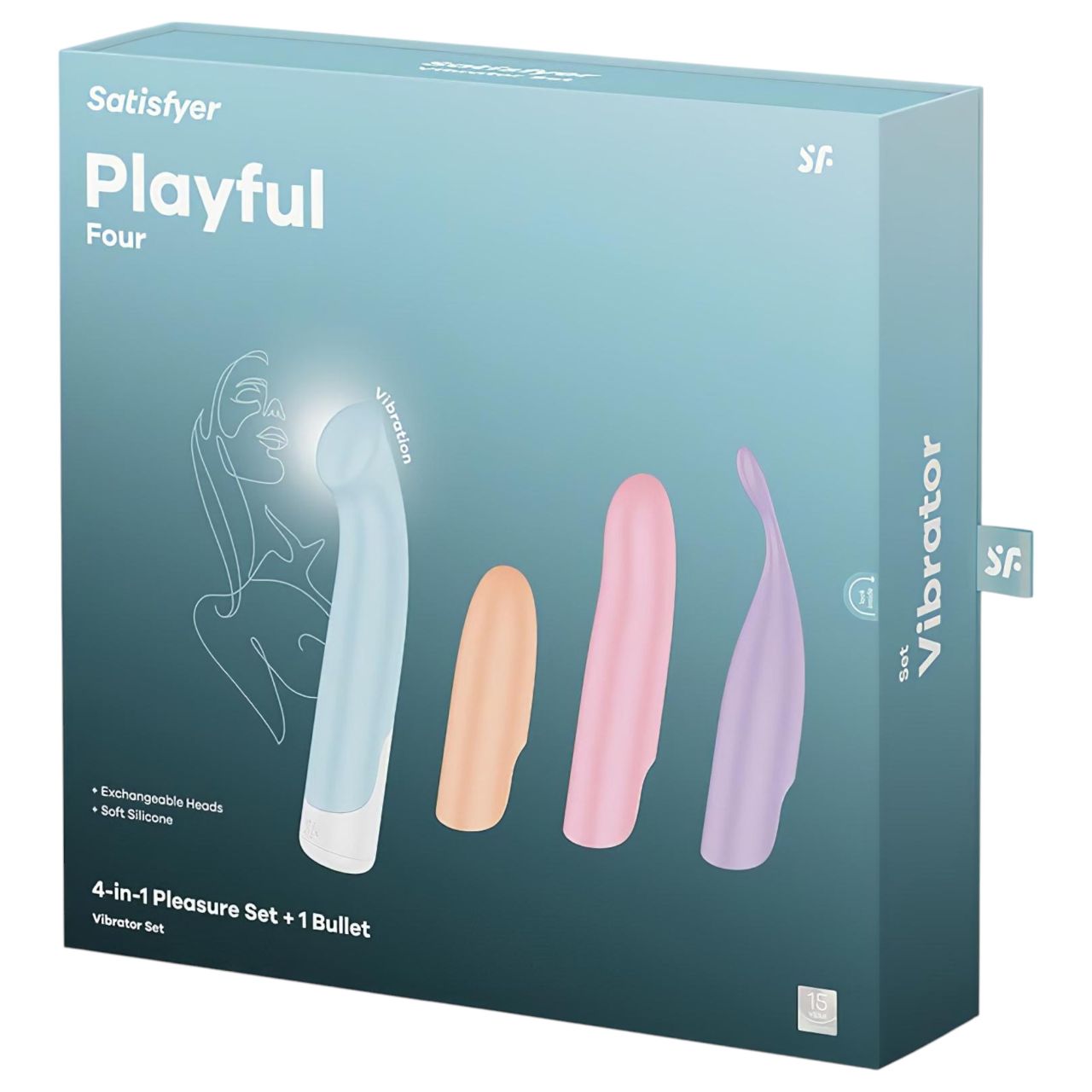 Satisfyer Playful Four - vibrátor szett Satisfyer Playful Four - vibrátor szett