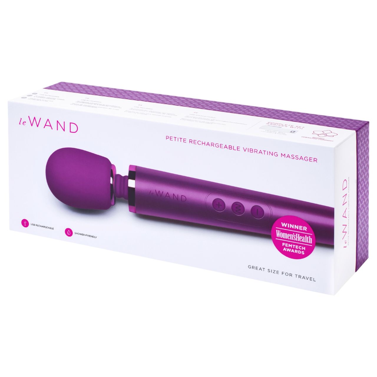 le Wand Petite - exkluzív masszírozó vibrátor (lila) le Wand Petite - exkluzív masszírozó vibrátor (lila)