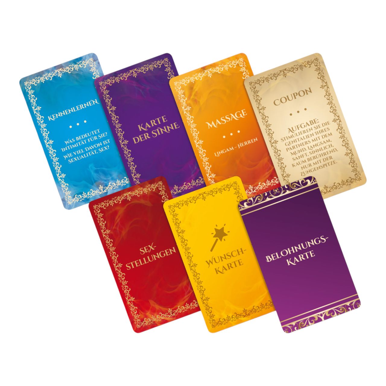 Érzékek Játéka - felnőtt szex társasjáték (német) Érzékek Játéka - felnőtt szex társasjáték (német)