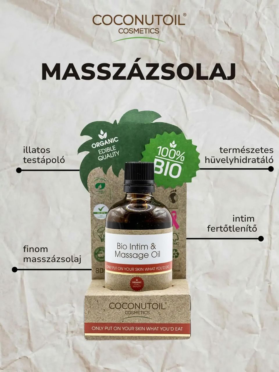 Coconutoil - Bio Intim & Masszázsolaj (20ml)