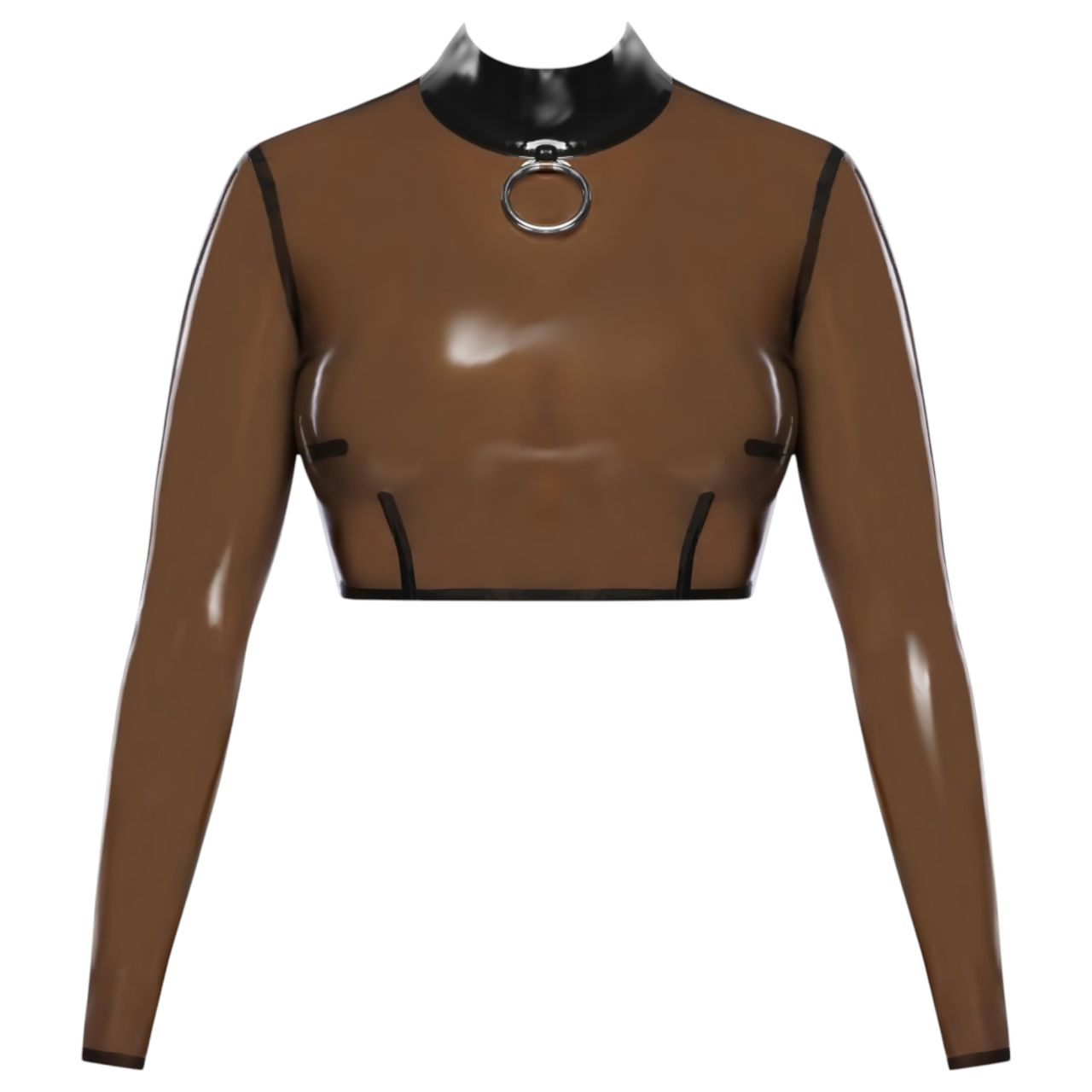 LATEX - áttetsző latex felső (áttetsző-fekete) LATEX - áttetsző latex felső (áttetsző-fekete)