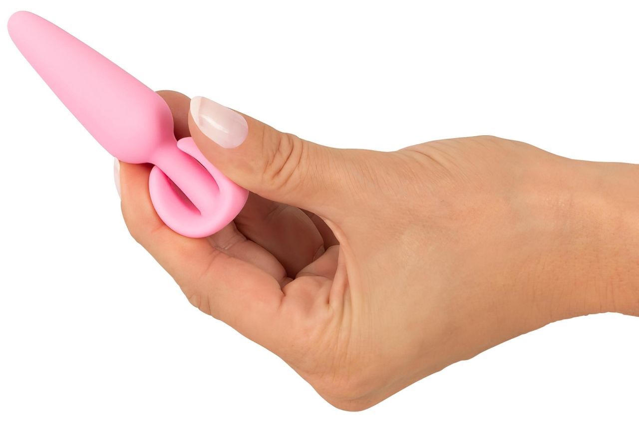 Cuties Mini Butt Plug - szilikon anál plug - pink (2,1cm) Cuties Mini Butt Plug - szilikon anál plug - pink (2,1cm)