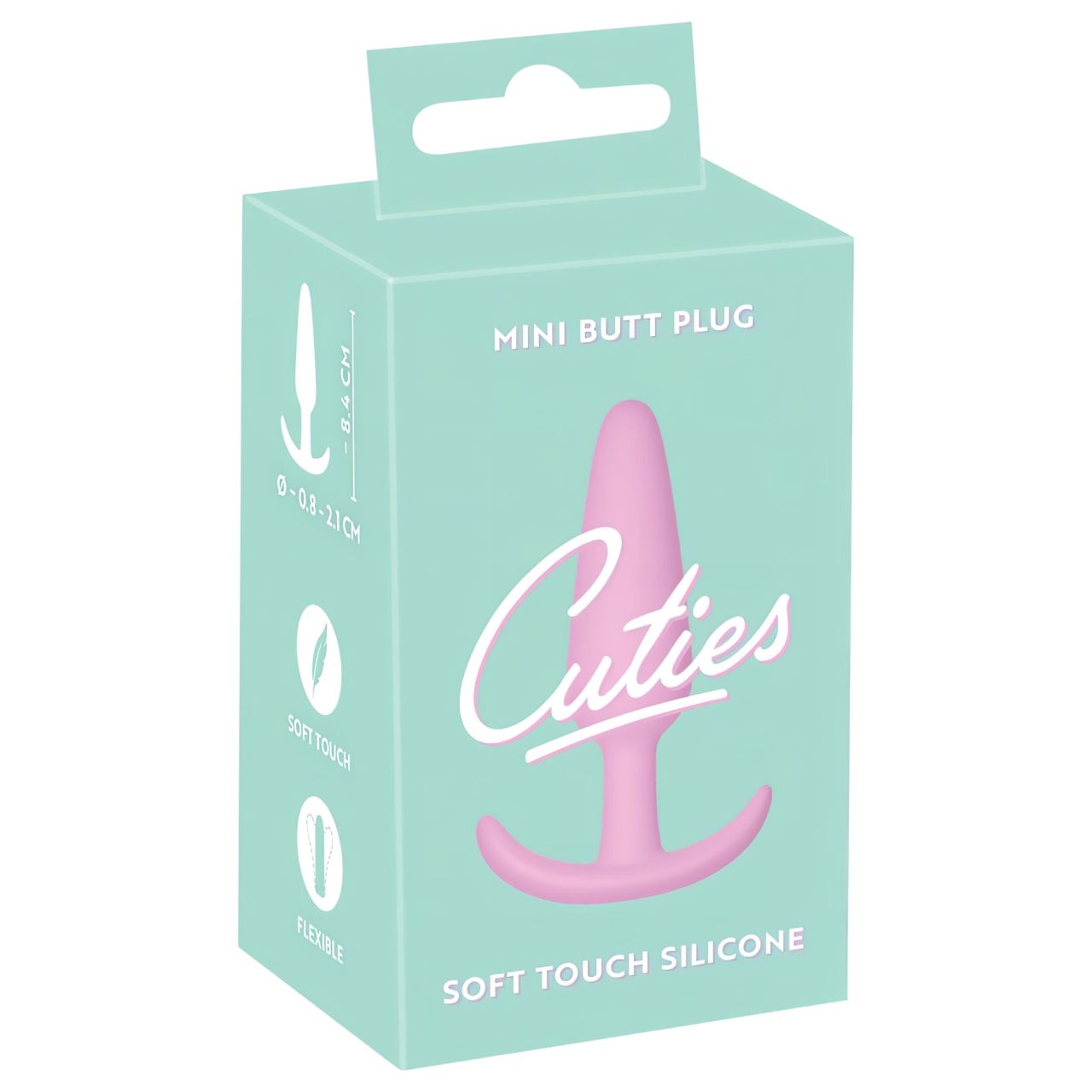 Cuties Mini Butt Plug - szilikon anál plug - pink (2,1cm) Cuties Mini Butt Plug - szilikon anál plug - pink (2,1cm)