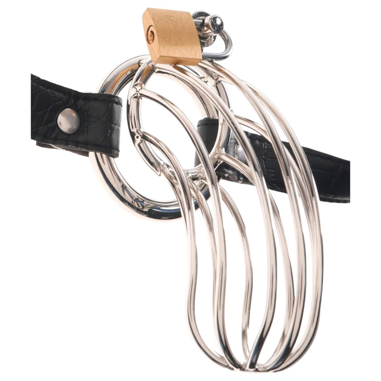 / Fetish The Prisoner - fém péniszketrec (ezüst) / Fetish The Prisoner - fém péniszketrec (ezüst)