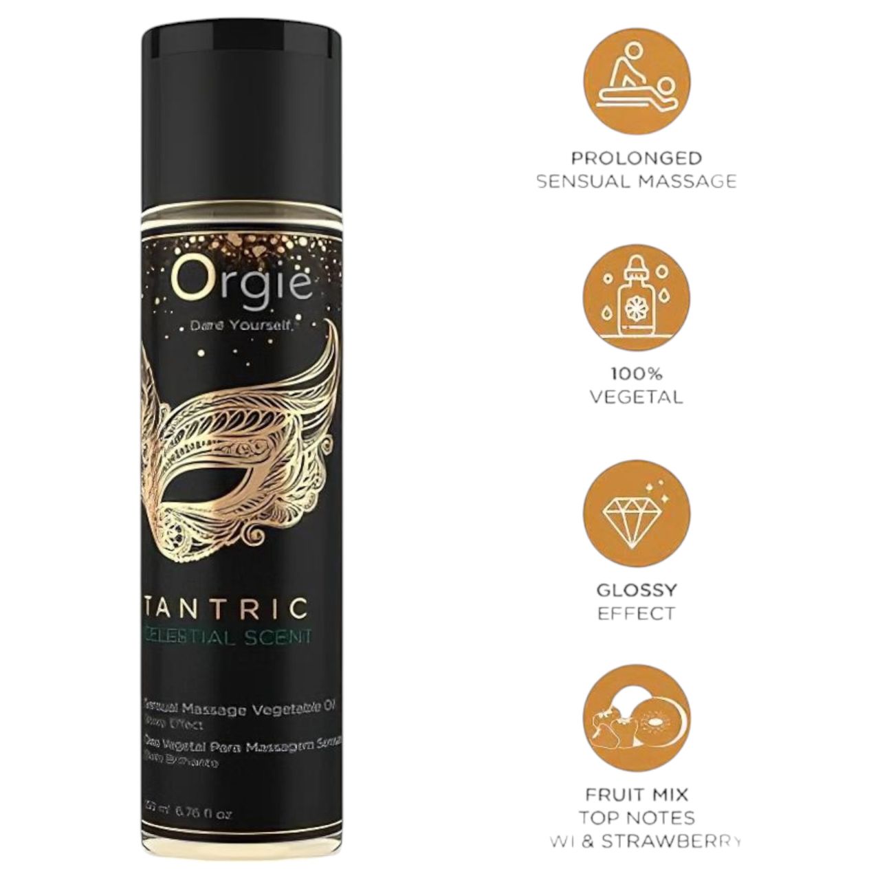 Orgie Tantric Celestial - érzéki masszázsolaj (200ml) Orgie Tantric Celestial - érzéki masszázsolaj (200ml)
