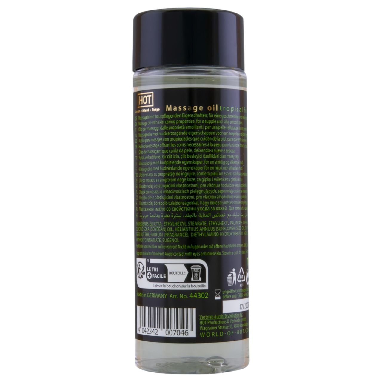 HOT bőrápoló masszázsolaj - trópusi gyümölcs (100ml) HOT bőrápoló masszázsolaj - trópusi gyümölcs (100ml)